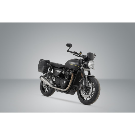 Sacoches latérales SW-MOTECH SLC Legend Gear LC2 13,5 Litres Black Edition avec supports x2 TRIUMPH Bonneville Speedmaster 20..