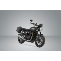 Sacoches latérales SW-MOTECH SLC Legend Gear LC2 13,5 Litres Black Edition avec supports x2 TRIUMPH Speed Twin 2018-2021 2