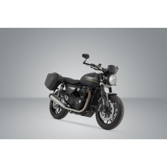Sacoches latérales SW-MOTECH SLC Legend Gear LC2 13,5 Litres Black Edition avec supports x2 TRIUMPH Speed Twin 2018-2021