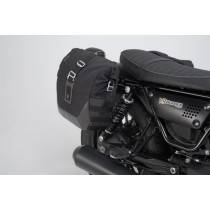 Sacoches latérales SW-MOTECH SLC Legend Gear LC2 13,5 Litres avec supports x2 MOTO GUZZI V9 Roamer/Bobber 2015-2018 2
