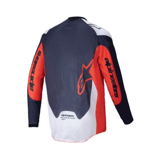 Maillot enduro Alpinestars Pro-Dura - Bleu Orange Blanc