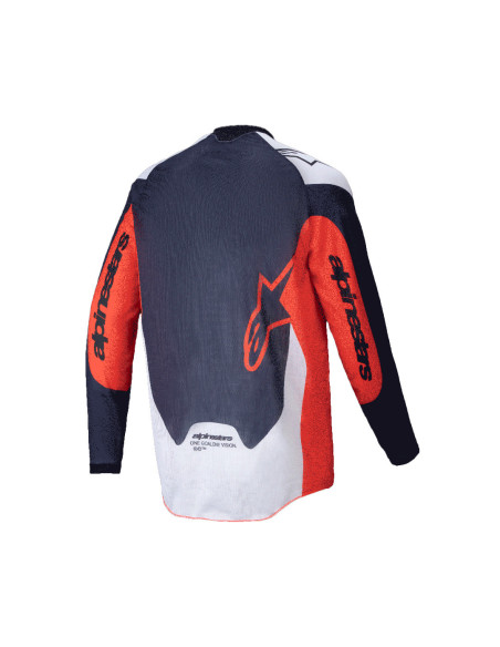 Maillot enduro Alpinestars Pro-Dura - Bleu Orange Blanc