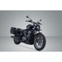 Sacoche latérale gauche SW-MOTECH SLC Legend Gear LC2 Black Edition 13,5 Litres HARLEY DAVIDSON 1250 Sporster S 2021 2