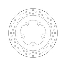 Disque de frein arrière fixe Brembo Oro SYM 2