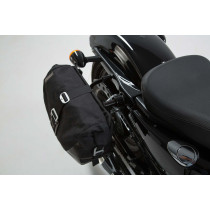 Sacoche latérale gauche SW-MOTECH SLC Legend Gear LH1 19,5 Litres avec support HARLEY DAVIDSON 1250 Sporster S 2021 2