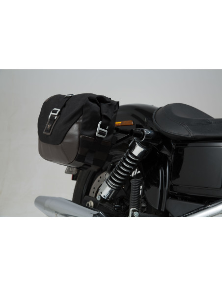 Sacoches latérales SW-MOTECH SLC LC1 droite 9,8 Litres - LC2 gauche 13,5 Litres HARLEY DAVIDSON Dyna Low Rider FXDL/S 2014-20..