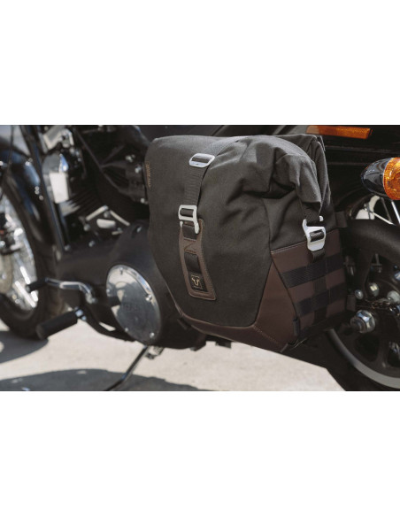 Sacoches latérales SW-MOTECH SLC Legend Gear LC2 13,5 Litres avec supports x2 HARLEY DAVIDSON Dyna Wide Glide FXDWG 2009-2017