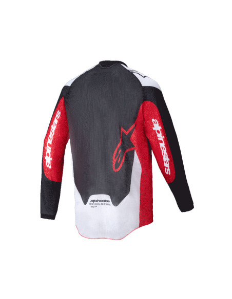 Maillot enduro Alpinestars Pro-Dura - Noir Rouge Blanc