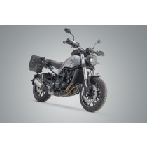 Sacoches latérales SW-MOTECH SLC Legend Gear LC2 13,5 Litres avec supports x2 BENELLI Leoncino 500 2017 - 2018 2