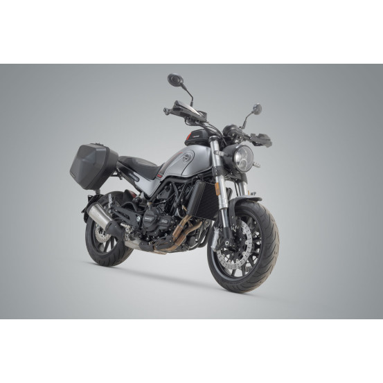 Sacoches latérales SW-MOTECH SLC Legend Gear LC2 13,5 Litres Black Edition avec supports x2 BENELLI Leoncino 500 2017 - 2018