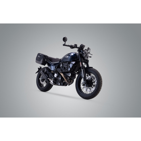 Valise latérale SW-MOTECH SLC Urban ABS 16,5 Litres gauche avec support Indian FTR 1200/Rally 2019