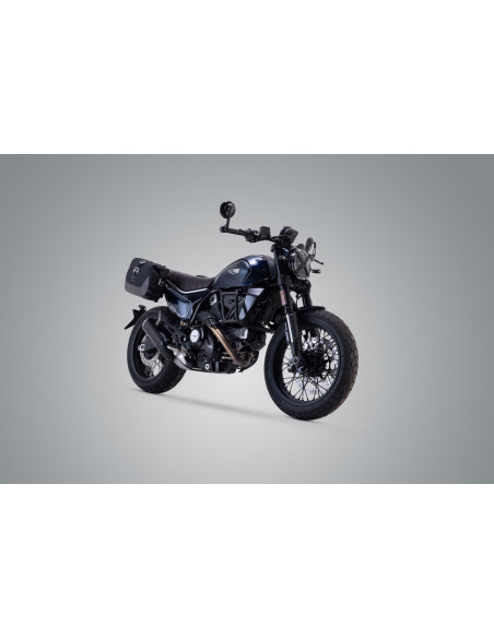 Valise latérale SW-MOTECH SLC Urban ABS 16,5 Litres gauche avec support Indian FTR 1200/Rally 2019