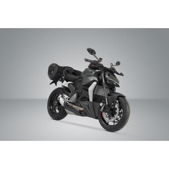 Valises latérales SW-MOTECH SLC Urban ABS 16,5 Litres avec support x2 DUCATI 800 Scrambler Café Racer 2017-2018