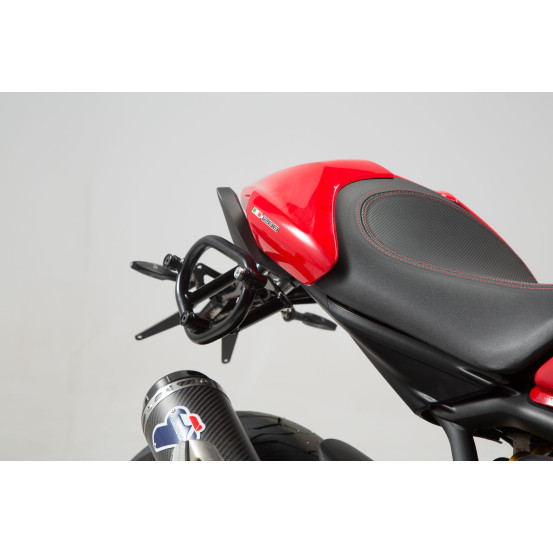Valises latérales SW-MOTECH SLC Urban ABS 16,5 Litres avec support x2 DUCATI 1200 Monster 2016 - 950 Super sport S 2016 - 2021
