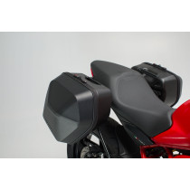 Sacoches latérales SW-MOTECH SLC Legend Gear LC1 droite 9,8 Litres - LC2 gauche 13,5 Litres Black Edition avec supports DUCAT.. 2