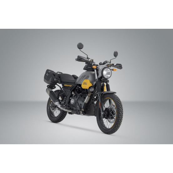 Sacoches latérales SW-MOTECH SLC Legend Gear LC2 13,5 Litres Black Edition avec supports x2 ROYAL ENFIELD Classic 350 2022