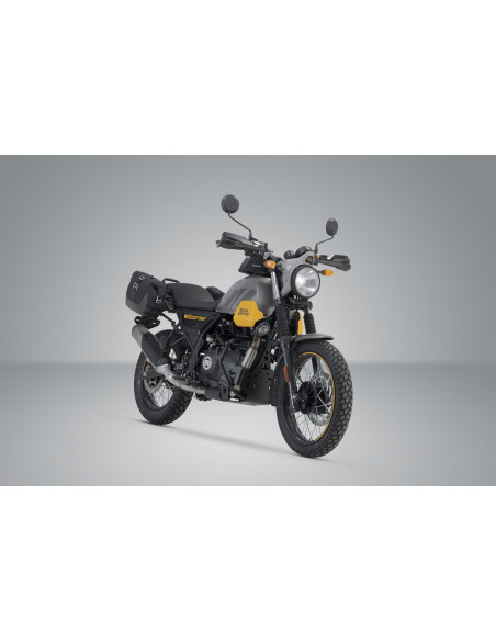 Sacoches latérales SW-MOTECH SLC Legend Gear LC1 droite 9,8 Litres - LC2 gauche 13,5 Litres avec supports ROYAL ENFIELD 411 H..