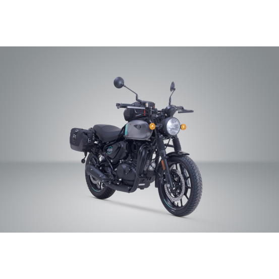 Sacoches latérales SW-MOTECH SLC Legend Gear LC1 droite 9,8 Litres - LC2 gauche 13,5 Litres avec supports ROYAL ENFIELD 350 H..