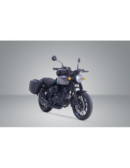 Sacoches latérales SW-MOTECH SLC Legend Gear LC1 droite 9,8 Litres - LC2 gauche 13,5 Litres avec supports Black Edition ROYAL..