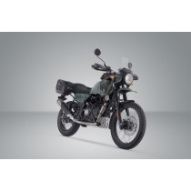 Sacoches latérales SW-MOTECH SLC Legend Gear LC1 droite 9,8 Litres - LC2 gauche 13,5 Litres avec supports ROYAL ENFIELD 400 H.. 2