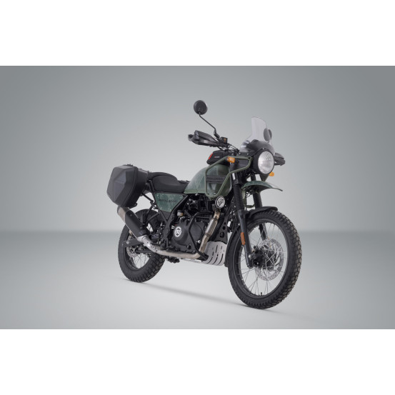 Sacoches latérales SW-MOTECH SLC Legend Gear LC1 droite 9,8 Litres - LC2 gauche 13,5 Litres Black Edition avec supports ROYAL..