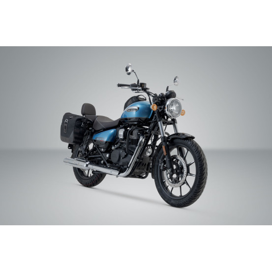 Sacoches latérales SW-MOTECH SLC Legend Gear LC2 13,5 Litres avec supports x2 ROYAL ENFIELD 350 Meteor 2019
