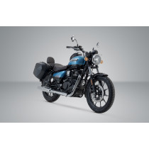Sacoches latérales SW-MOTECH SLC Legend Gear LC2 13,5 Litres Black Edition avec supports x2 ROYAL ENFIELD 350 Meteor 2019 2