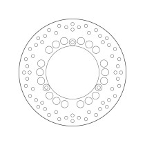 Disque de frein arrière fixe Brembo Oro YAMAHA 2