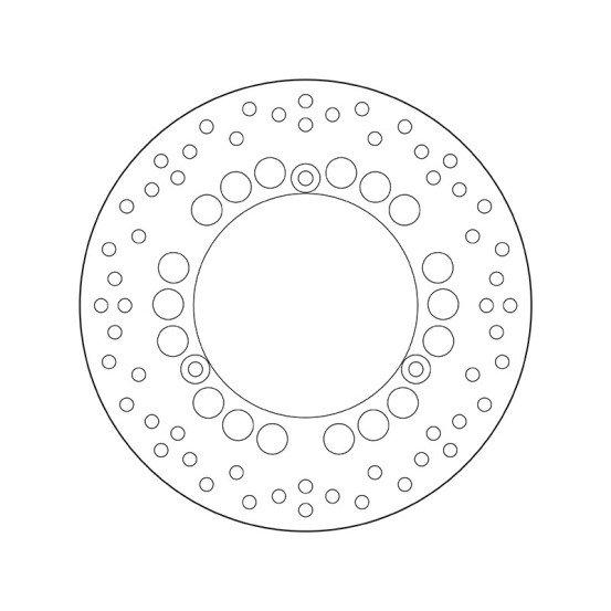 Disque de frein arrière fixe Brembo Oro YAMAHA