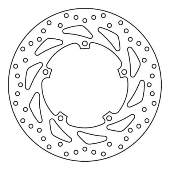Disque de frein avant fixe Brembo Oro YAMAHA
