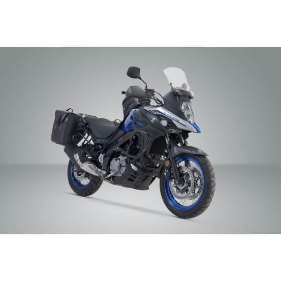 Sacoches latérales étanches SW-MOTECH SLC SysBag WP M 17/23 Litres avec supports x2 SUZUKI GSX-8S 2022