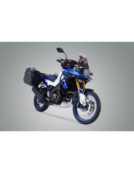 Sacoches latérales étanches SW-MOTECH SLC SysBag WP M 17/23 Litres avec supports x2 SUZUKI 650 V-Strom/XT 2016