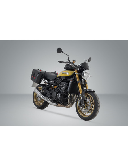Sacoches latérales étanches SW-MOTECH SLC SysBag WP M 17/23 Litres avec supports x2 KAWASAKI Z 650 - Ninja 650 2016 - 2022