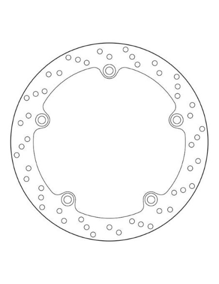 Disque de frein arrière fixe Brembo Oro BMW