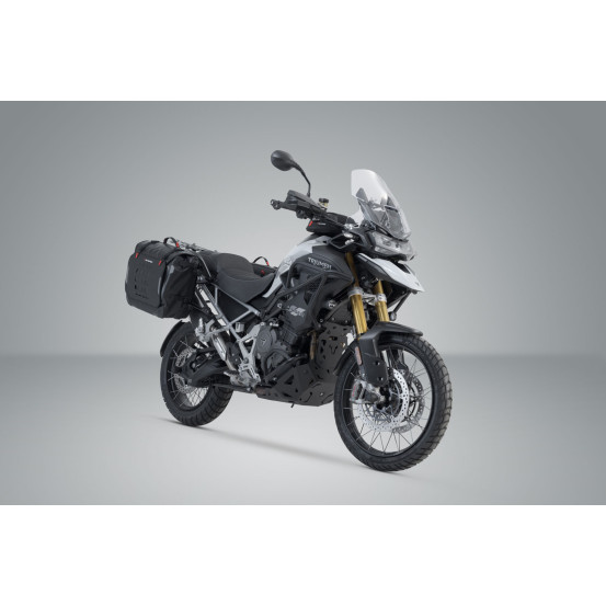 Sacoches latérales étanches SW-MOTECH SLC SysBag WP M 17/23 Litres avec supports x2 CF MOTO 700 CL-X Heritage 2022