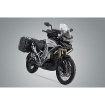 Sacoches latérales étanches SW-MOTECH SysBag WP L 27/40 Litres avec supports x2 TRIUMPH 1200 Tiger GT - Rally Pro - GT Pro 2