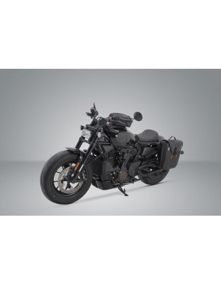Sacoches latérales étanches SW-MOTECH SysBag WP L 27/40 Litres avec supports x2 TRIUMPH 1200 Tiger GT Explorer - Rally Explor..