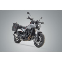 Sacoches latérales étanches SW-MOTECH SLC SysBag WP M 17/23 Litres avec supports x2 BENELLI 800 Leoncino 2021 2