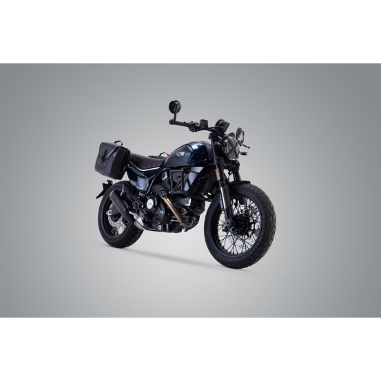 Sacoches latérales étanches SW-MOTECH SLC SysBag WP M 17/23 Litres avec supports x2 BENELLI 500 Leoncino 2017 - Trail 2018