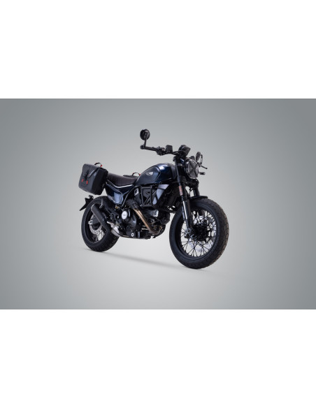 Sacoches latérales étanches SW-MOTECH SLC SysBag WP M 17/23 Litres avec supports x2 BENELLI 500 Leoncino 2017 - Trail 2018