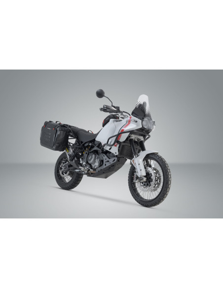 Sacoches latérales étanches SW-MOTECH SysBag WP M 17/23 Litres gauche S 12/16 Litres droit avec supports x2 DUCATI 950 Super ..