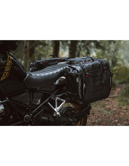 Sacoches latérales SW-MOTECH PRO/EVO avec platine d'adaptation à gauche SysBag 27-40 Litres