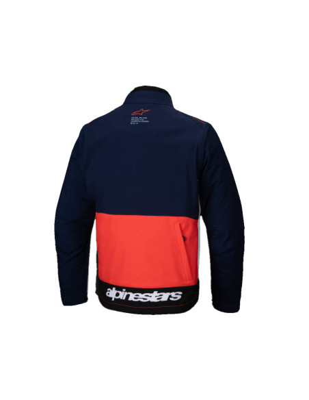 Veste enduro Alpinestars Lite-Dura Softshell - Bleu Orange Blanc