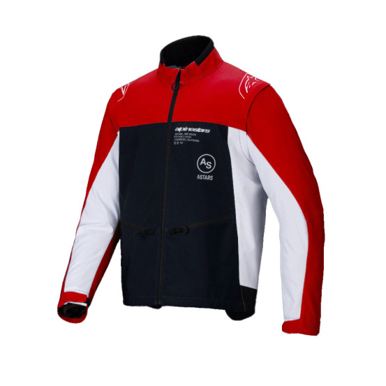 Veste enduro Alpinestars Lite-Dura Softshell - Noir Rouge Blanc