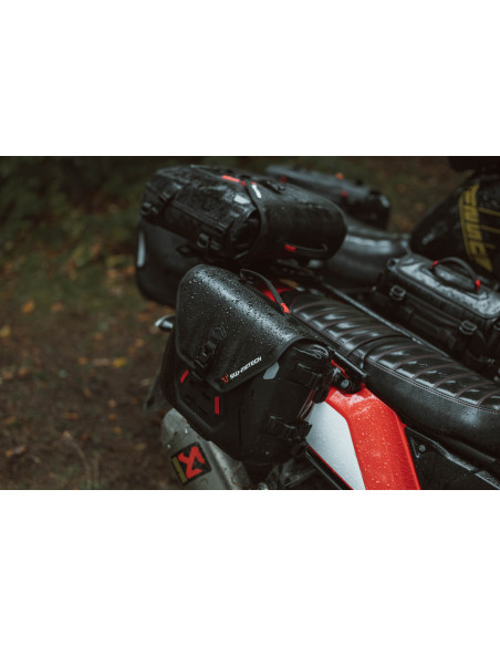 Sacoches latérales SW-MOTECH PRO/EVO avec platine d'adaptation à droite SysBag 12-16 Litres