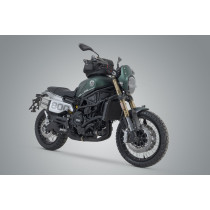 Valise latérale SW-MOTECH SLH Legend Gear LC2 gauche 13,5 Litres Black Edition avec supports BENELLI Leoncino 800 Trail 2021 2