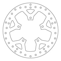 Disque de frein avant fixe Brembo Oro PEUGEOT 2