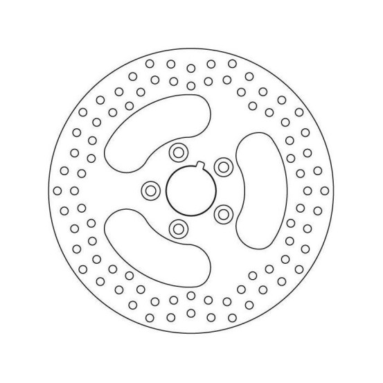 Disque de frein arrière fixe Brembo Oro HARLEY DAVIDSON