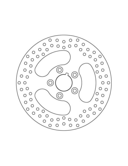Disque de frein arrière fixe Brembo Oro HARLEY DAVIDSON