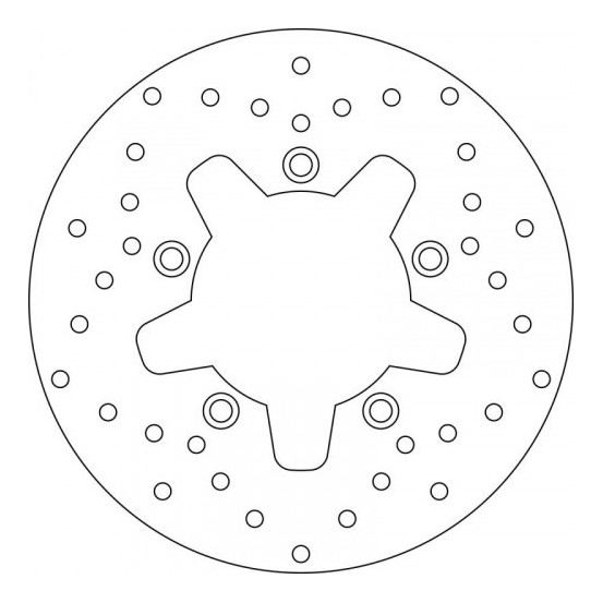 Disque de frein avant fixe Brembo Oro KYMCO